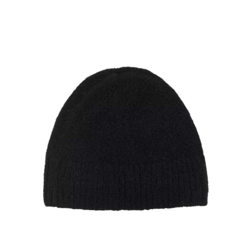Dries Van Noten Men Ribbed Alpaca Wool Beanie